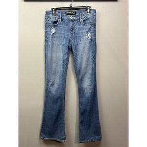 Express Blue Flare Jeans